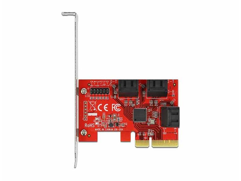 Delock SATA-Controller PCI-Ex4- 6x SATA intern