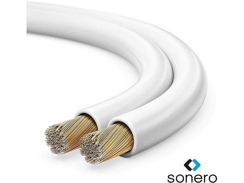 sonero Lautsprecherkabel 0,75mm² CCA 10 m