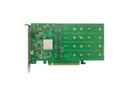 Highpoint RAID-Controller SSD7505 PCI-x4v4 M.2, PCI-Ex16v4, bootfähig
