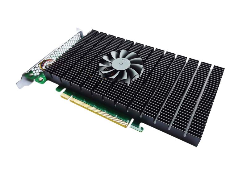 Highpoint RAID-Controller SSD7505 PCI-x4v4 M.2, PCI-Ex16v4, bootfähig