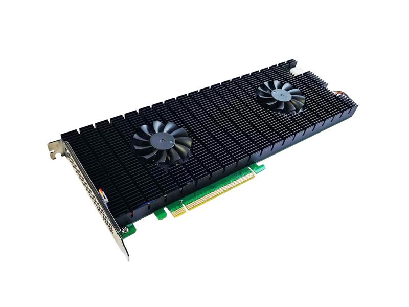 Highpoint RAID-Controller SSD7540 8xPCIe-x4v4 M.2, nicht bootfähig