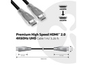 Club 3D Kabel HDMI 2.0 - HDMI Premium, 1 m