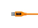 Tether Tools Kabel TetherPro USB 3.0 zu Male B, 4.6 Meter Orange