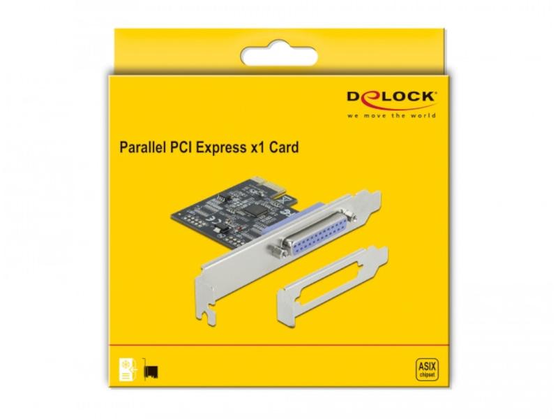 Delock PCI-Express-Karte 90500 1x Parallel (DB 25)