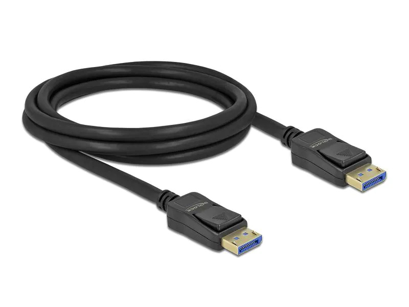 Delock Kabel 10K 60Hz, 54Gbps DisplayPort - DisplayPort, 2 m