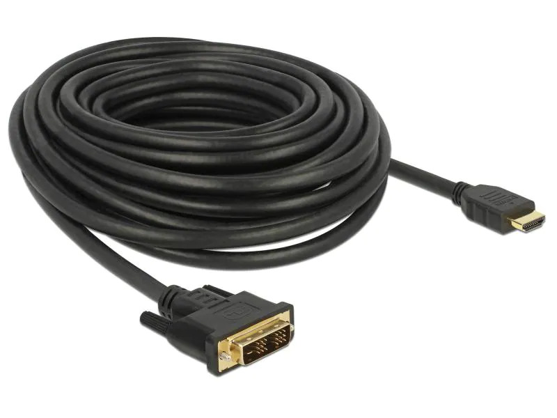 Delock Kabel DVI-D - HDMI Typ A, 10 m