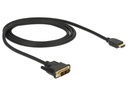 Delock Kabel DVI-D – HDMI Typ A, 1 m