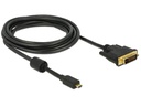 Delock Kabel Micro-HDMI - DVI-D, 2 m