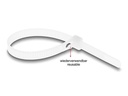 Delock Kabelbinder Weiss 150 mm x 7.2 mm, 100 Stück