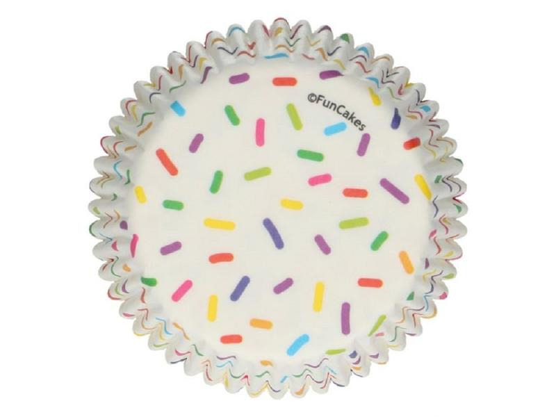 Funcakes Muffin Backform Sprinkles 48 Stück
