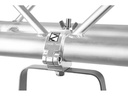 BeamZ Clamp BC50-200 48-51 mm Silber