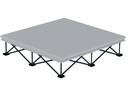 Power Dynamics Spider D750 System-Faltfüsse 100 x 100 x 20 cm Schwarz