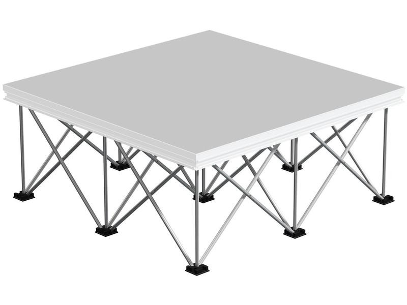 Power Dynamics Spider D750 System-Faltfüsse 100 x 100 x 40 cm Aluminium