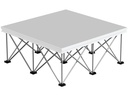 Power Dynamics Spider D750 System-Faltfüsse 100 x 100 x 40 cm Aluminium