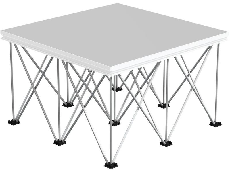 Power Dynamics Spider D750 System-Faltfüsse 100 x 100 x 60 cm Aluminium