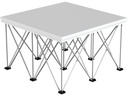 Power Dynamics Spider D750 System-Faltfüsse 100 x 100 x 60 cm Aluminium