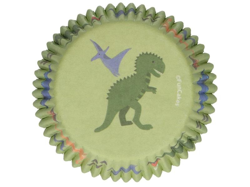 Funcakes Muffin Backform Dino 48 Stück