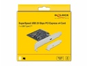 Delock PCI-Express-Karte 89036 USB-C 3.2, 20Gbs, LP