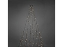 Konstsmide LED-Lichterkette Baummantel mit Ring 6 Stränge, 270 Lampen