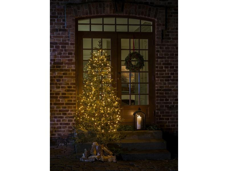 Konstsmide LED-Lichterkette Baummantel mit Ring 6 Stränge, 270 Lampen