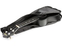 MAX Ukulele UKEY Set Soprano Schwarz 21 Zoll
