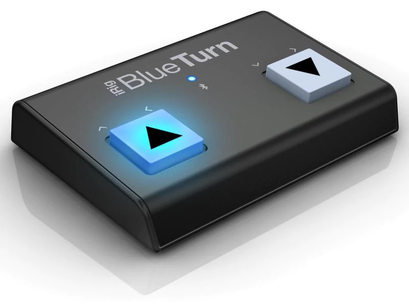 IK Multimedia Fusscontroller Tablet Page Turner Bundle