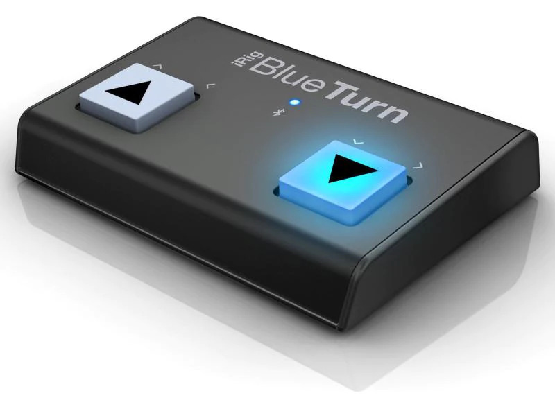 IK Multimedia Fusscontroller Tablet Page Turner Bundle