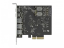 Delock PCI-Express-Karte USB 3.1 Gen2 - 2x USB-C + 3x USB-A