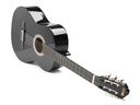 MAX Akustikgitarre SoloArt Set Schwarz