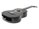 MAX Akustikgitarre SoloArt Set Schwarz