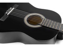 MAX Akustikgitarre SoloArt Set Schwarz