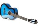 MAX Konzertgitarre SoloArt Set Blau