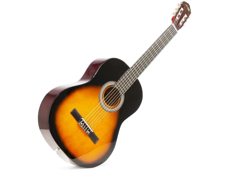 MAX Konzertgitarre SoloArt Set Sunburst