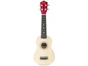 MAX Ukulele UKEY Set Soprano Natural 21 Zoll