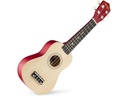MAX Ukulele UKEY Set Soprano Natural 21 Zoll