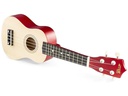 MAX Ukulele UKEY Set Soprano Natural 21 Zoll