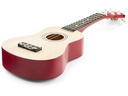 MAX Ukulele UKEY Set Soprano Natural 21 Zoll