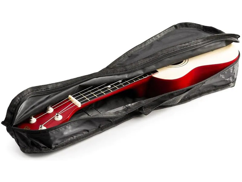 MAX Ukulele UKEY Set Soprano Natural 21 Zoll