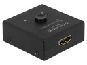Delock Umschalter 2in-1Out, 1in-2out HDMI 4K/60Hz, Bidirektional