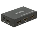 Delock Verteiler 3 Port HDMI Switch 4K/60Hz