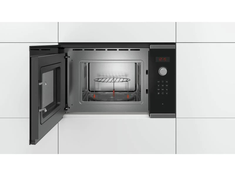 Bosch Einbaumikrowelle BEL523MS0 Schwarz/Silber
