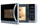 Sharp Mikrowelle R642INW Schwarz/Silber