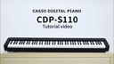 Casio E-Piano CDP-S110BK Schwarz