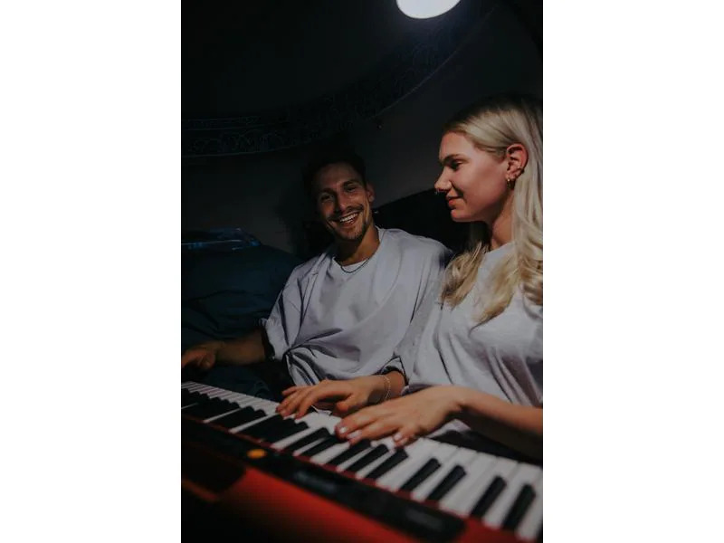 Casio Keyboard CT-S200RD Rot