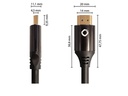 Oehlbach Kabel Black Magic MKII HDMI - HDMI, 0.75 m