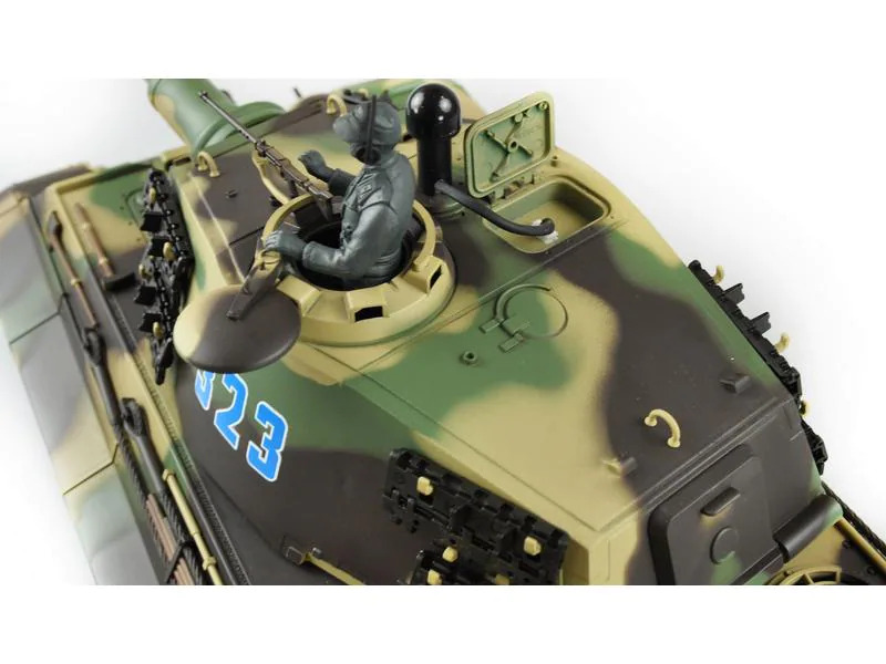 Heng Long Panzer Königstiger Henschelturm Professional Line 1:16, RTR