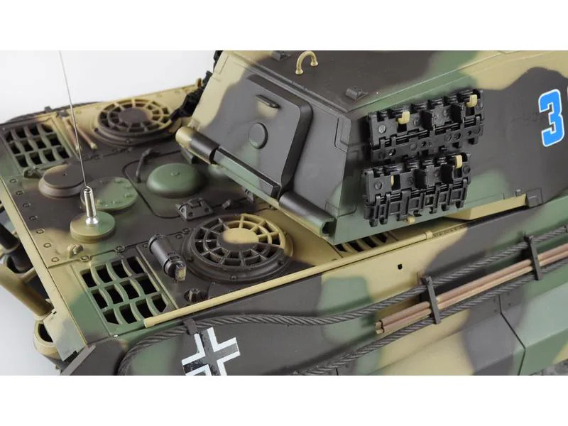 Heng Long Panzer Königstiger Henschelturm Professional Line 1:16, RTR