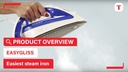 Tefal Dampfbügeleisen Easygliss Plus Blau/Weiss