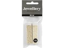 Creativ Company Rocailles-Perlen Glasperlen Beige/Perlmutt