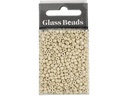 Creativ Company Rocailles-Perlen Glasperlen Creme